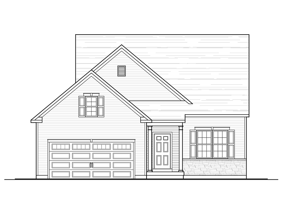New Homes for Sale in Clifton Park, New York 12065 The Pennfield at